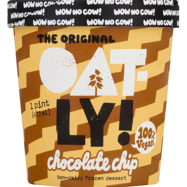 Oatly Frozen Dessert, Non-Dairy, The Original, Chocolate Chip