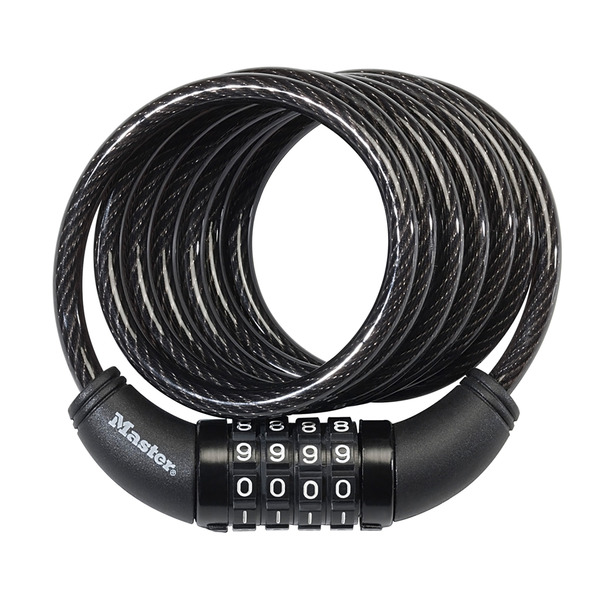 Master Lock 6' Bike Cable With 4 Digit Combination Barrel Lock