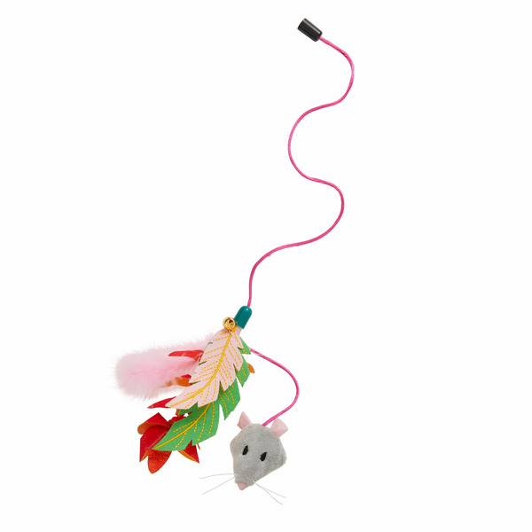 Whisker City Chirping Mouse Teaser Attachment Cat Toy