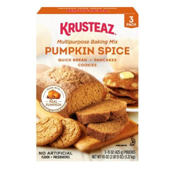Krusteaz Pumpkin Spice Baking Mix Same-Day Delivery | Sam's Club