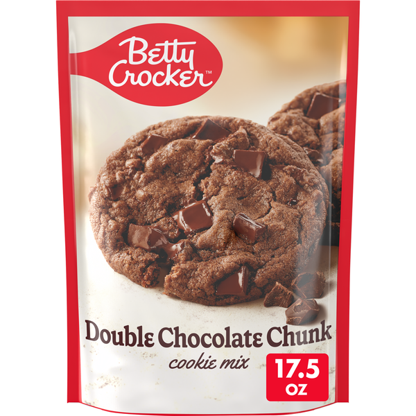 Betty Crocker Double Chocolate Chunk Cookie Mix Same-Day Delivery
