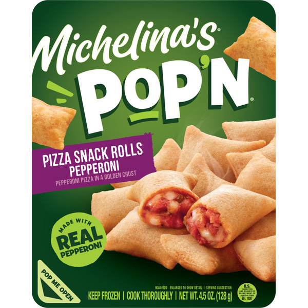 Michelina's Pepperoni Pizza Snack Rolls Same-Day Delivery or