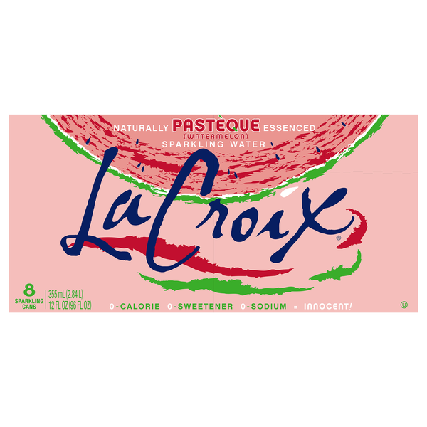 LaCroix Sparkling Water, Pasteque Watermelon
