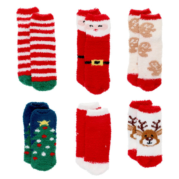 Christmas House Non-Skid Socks Same-Day Delivery | Dollar Tree
