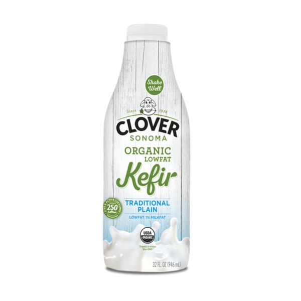 Clover Sonoma Organic Traditional Plain Kefir Same-Day Delivery