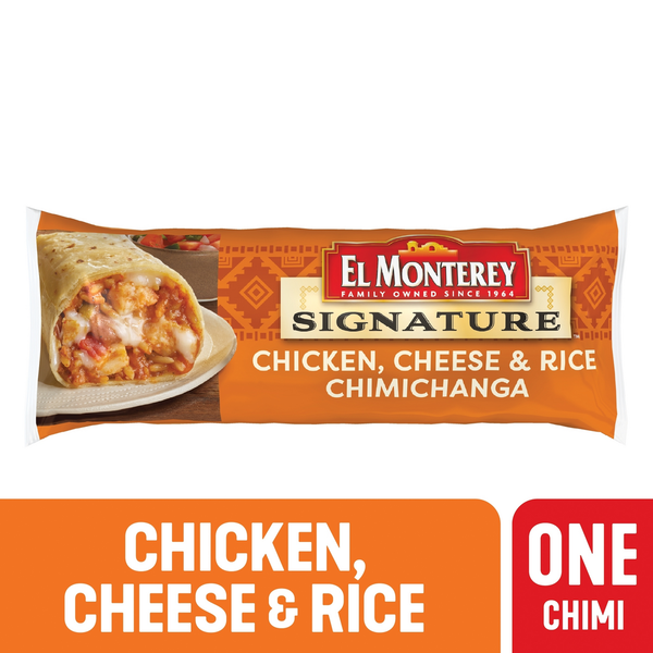 El Monterey Chicken, Cheese & Rice Chimichanga