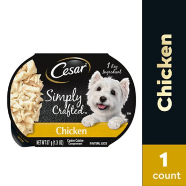 Cesar Simply Crafted Wet Dog Food