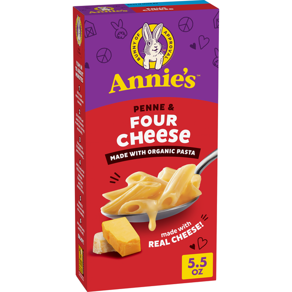 Annie's Organic Penne Pasta and Four Cheese