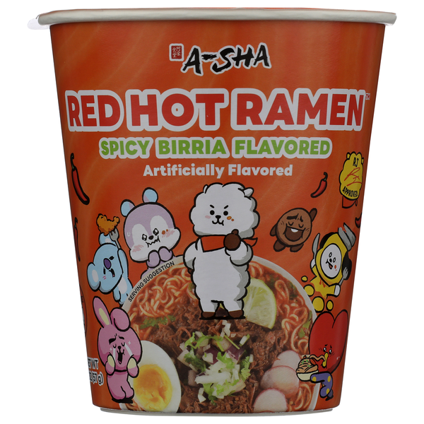 A-sha Bt21 Red Hot Ramen Same-Day Delivery | Grocery Outlet