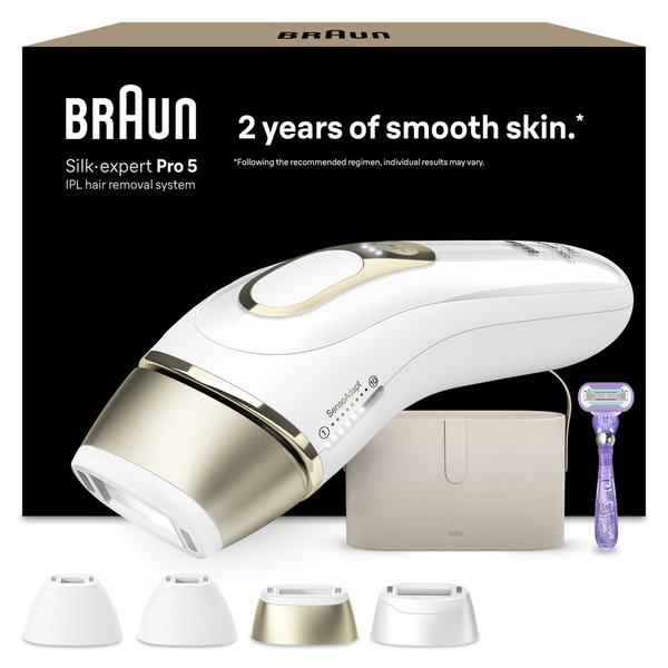 Braun Silk-Expert Pro 5 IPL Hair Removal System Same-Day Delivery