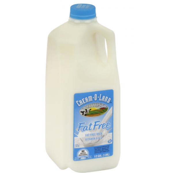 Cream O Land - 2% Reduced Fat Milk - Half Gallon