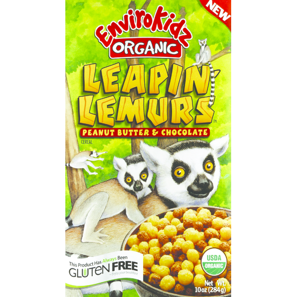 EnviroKidz Crispy Rice Fruity Burst Leapin' Lemurs Cereal Same-Day