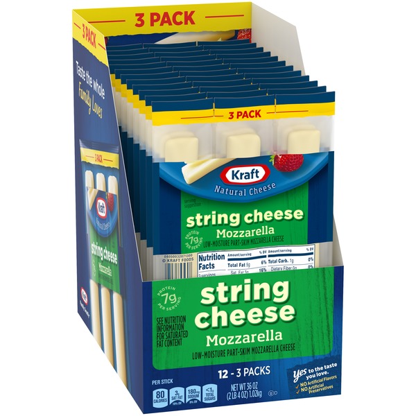 Kraft Low Fat Mozzarella String Cheese Nutrition Facts Besto Blog