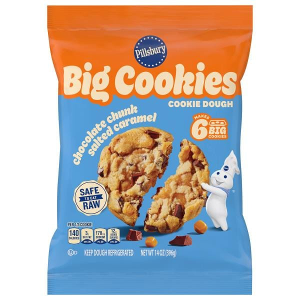 Pillsbury Ready to Bake! Big Cookies Chocolate Chunk Salted
