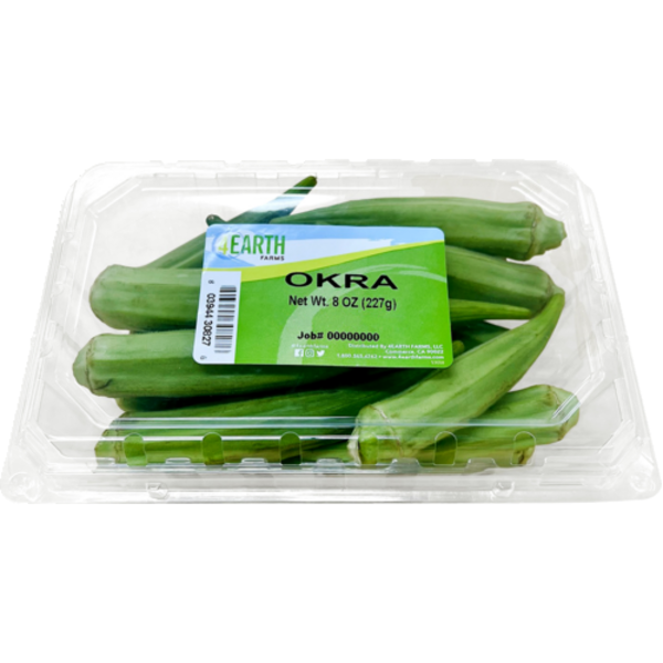 4earth Farms Okra Clamshell