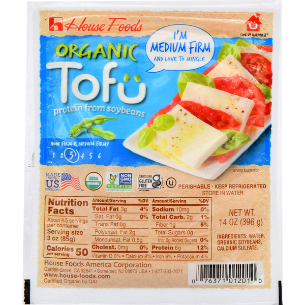 House Foods Organic Medium Firm Tofu
