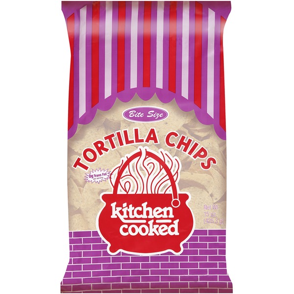 Kitchen Cooked Bite Size Tortilla Chips (15 oz) from JewelOsco Instacart