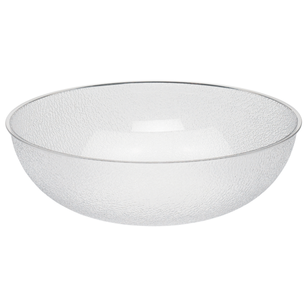 Cambro PSB15176 Camwear Salad Bowl pebbled 15" round polycarbonate