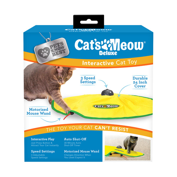 Pets Know Best Cats Meow! Motorized Wand Cat Toy