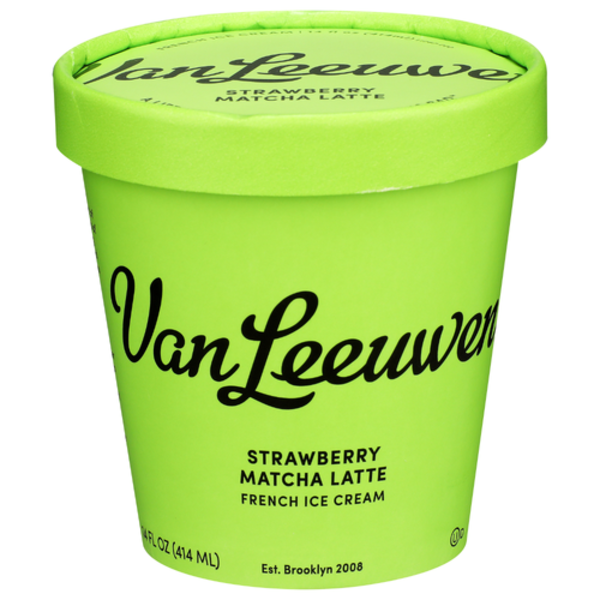 Van Leeuwen Strawberry Matcha Latte French Ice Cream Same-Day