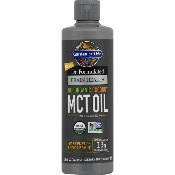 CAPLEO 100% パーム MCTオイル 4本セット Garden of Life MCT Oil, Unflavored Same-Day Delivery or Pickup
