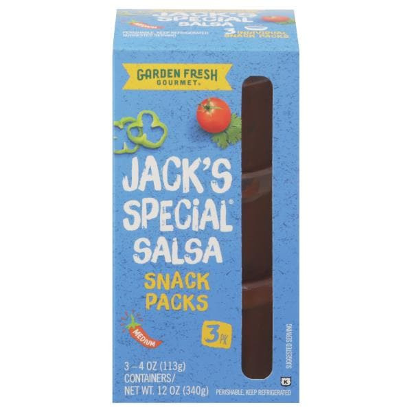 Garden Fresh Gourmet Snack Packs, Salsa Same-Day Delivery or