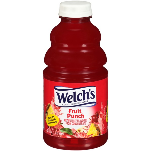 Welch's Bottled Fruit Punch (32 fl oz) Instacart