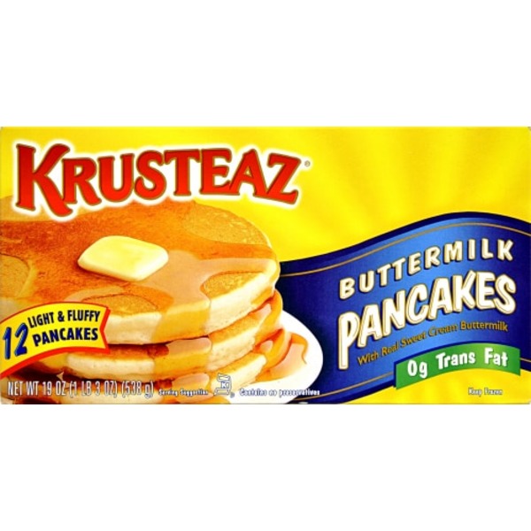 Krusteaz Pancakes, Buttermilk (12 ct) from Safeway Instacart