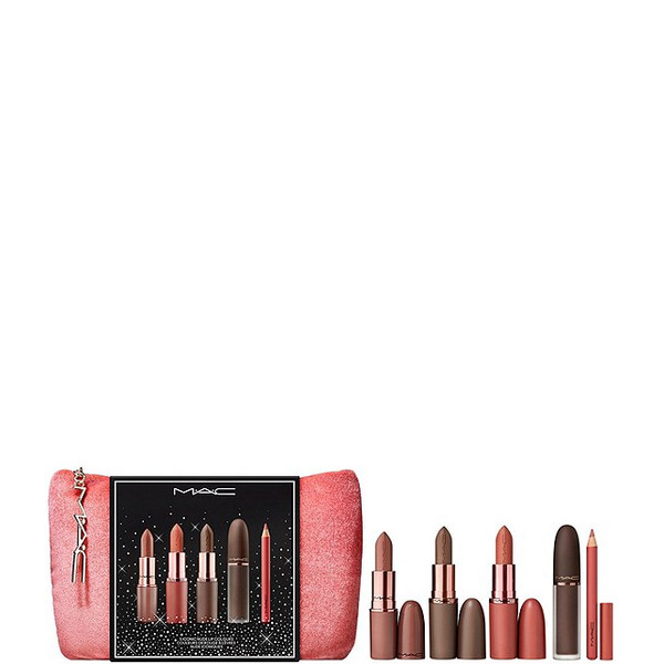 MAC Nudes Lip Vault 5-Piece Holiday Gift Set