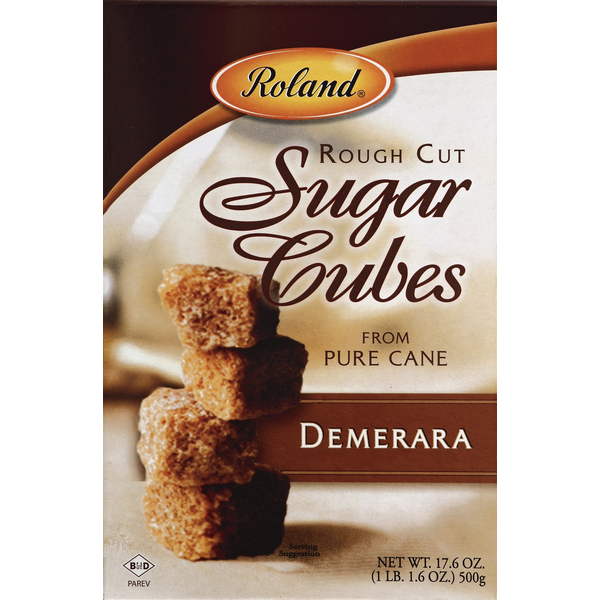 Roland Foods Rough Cut Sugar Cubes, Demerara Same-Day Delivery or