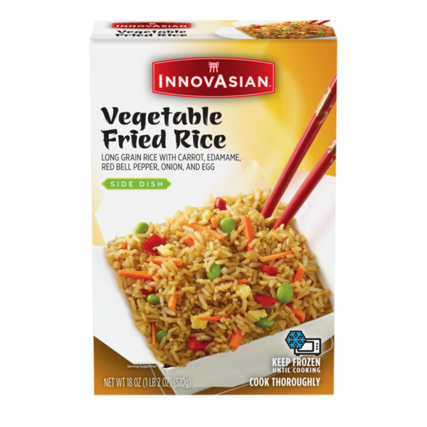 InnovAsian Vegetable Fried Rice, Frozen Side Dish