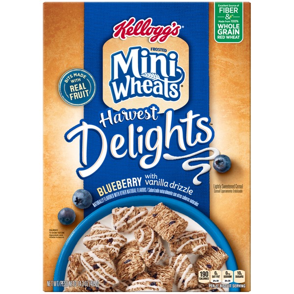 Kellogg S Frosted Mini Wheats Strawberry Delight Nutrition Facts