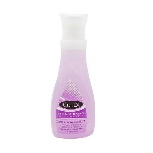 Cutex Nail Polish Remover, Strengthening (4 oz) Instacart