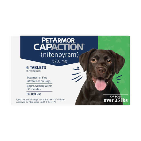 Pet Action Nitenpyram, 57.0 mg, Tablets