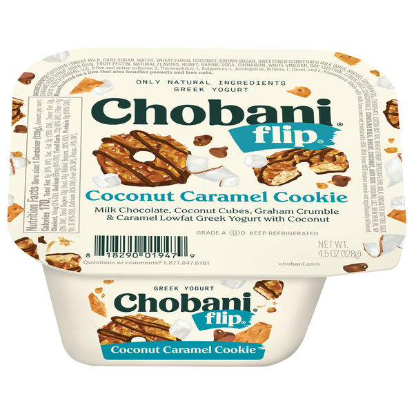 【COCOBI】 Chobani Flip Coconut Caramel Cookie Same-Day Delivery or Pickup | ALDI