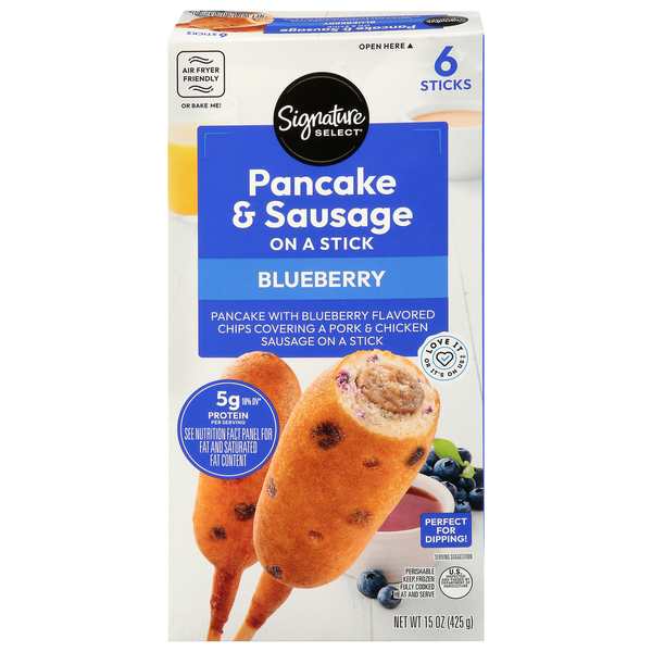 Signature SELECT Blueberry Pancake & Sausage on a Stick