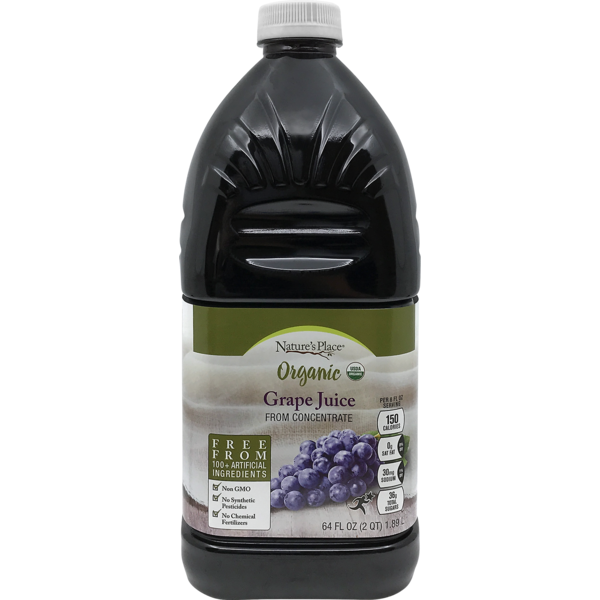 Nature's Place Organic Grape Juice (64 fl oz) Instacart