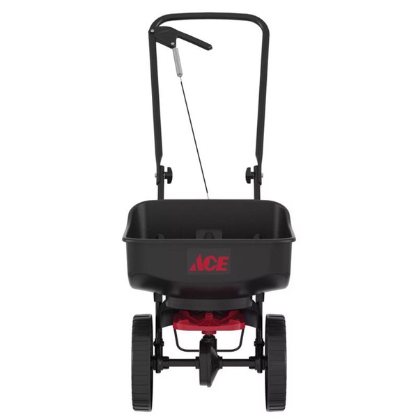 ACE Broadcast Push Spreader for Fertilizer, Ice Melt & Seed