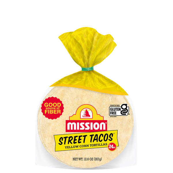 Mission Street Tacos Yellow Corn Tortillas