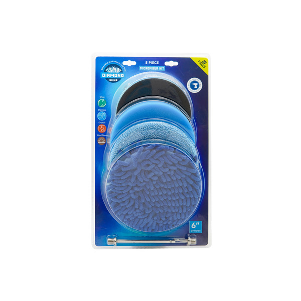 Diamond Shine Drill Pads Drill Brush 5 -Pack Pad