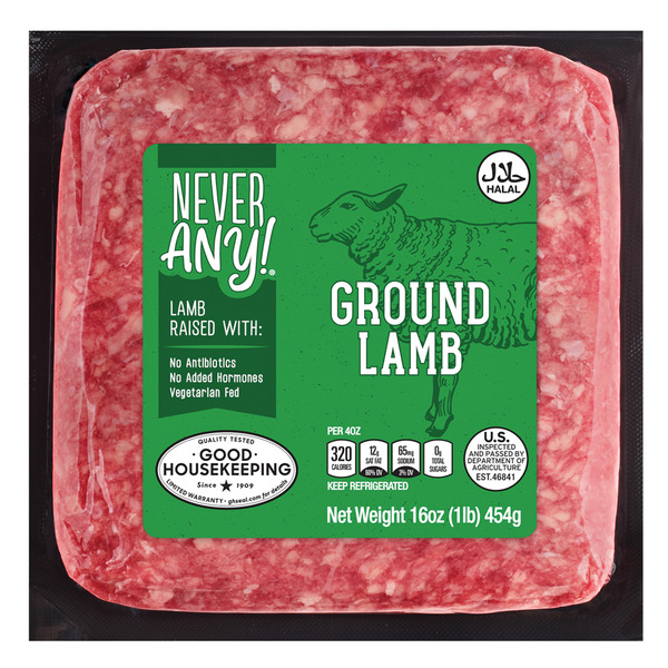 Never Any! Ground Lamb