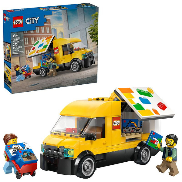 LEGO Kids' City The Van Building Toy Set 60500, 276 Piece