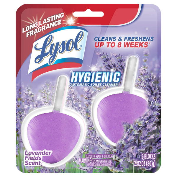 Lysol Hygienic Lavender Fields Scent Automatic Toilet Cleaner Same