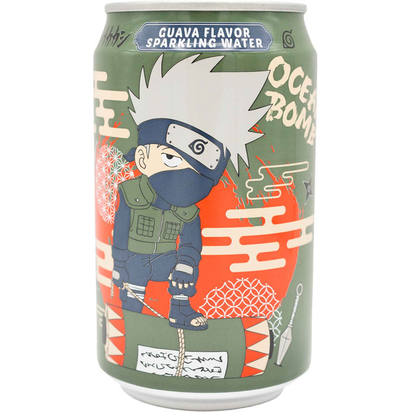 OCEAN BOMB Naruto Guava Sparkling Water