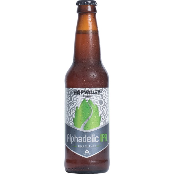 Hop Valley Brewing Co. Alphadelic IPA India Pale Ale (12 fl oz) Instacart