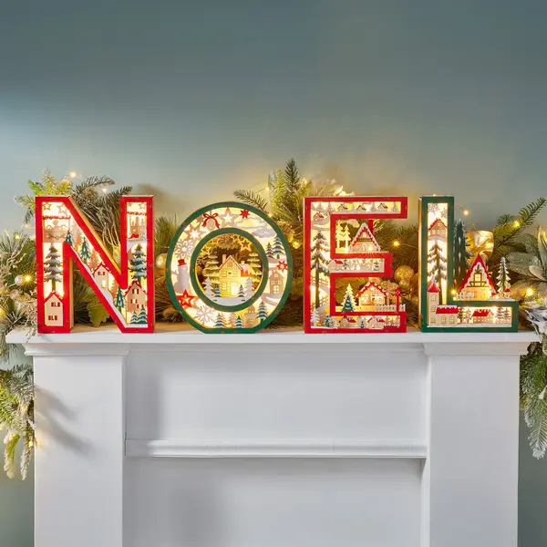 FY26 P42 Wooden Noel Letters
