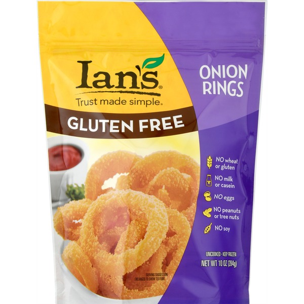 Ians Onion Rings, Gluten Free (10 oz) Instacart
