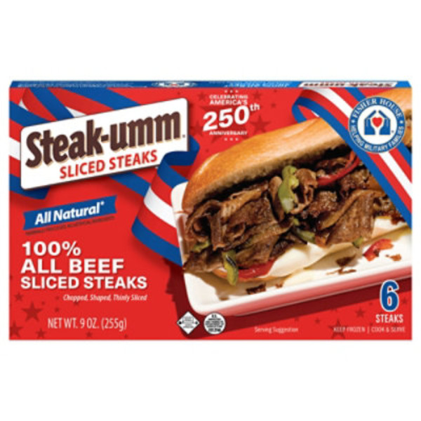 Steak-umm Sliced All Beef Sliced Steaks