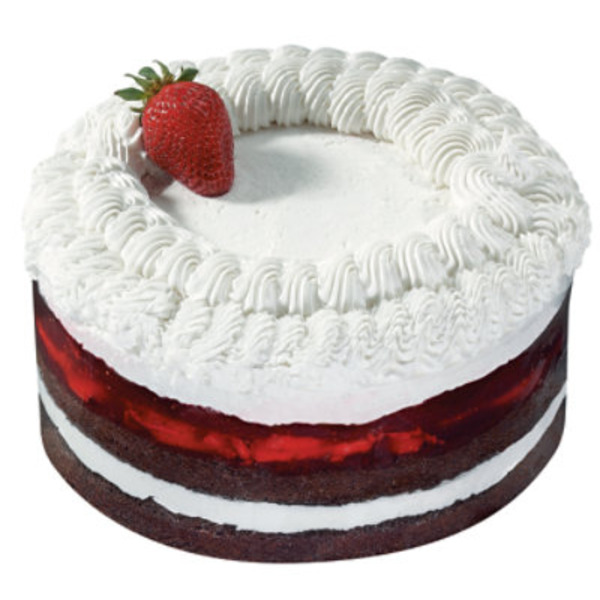 Ice Non Dairy Strawberry Boston White Cake