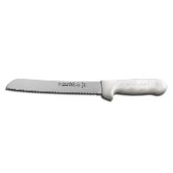 Dexter #S1628SCPCP - 8" Scalloped Edge Bread Knife